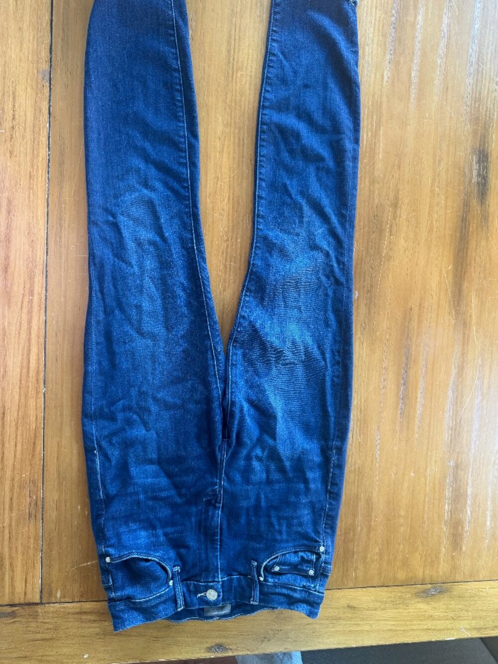 MOTHER Dark Wash Skinny Ankle Jeans 25